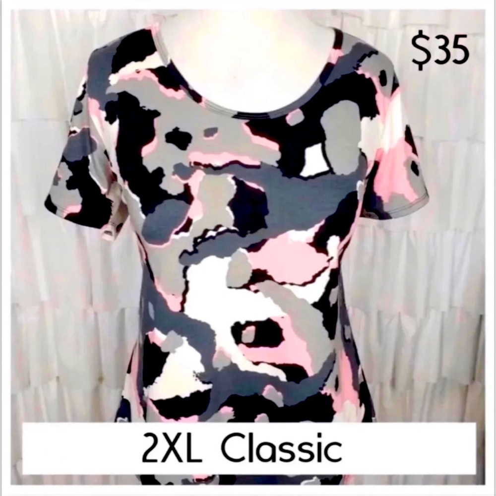 Lularoe Camo Classic T